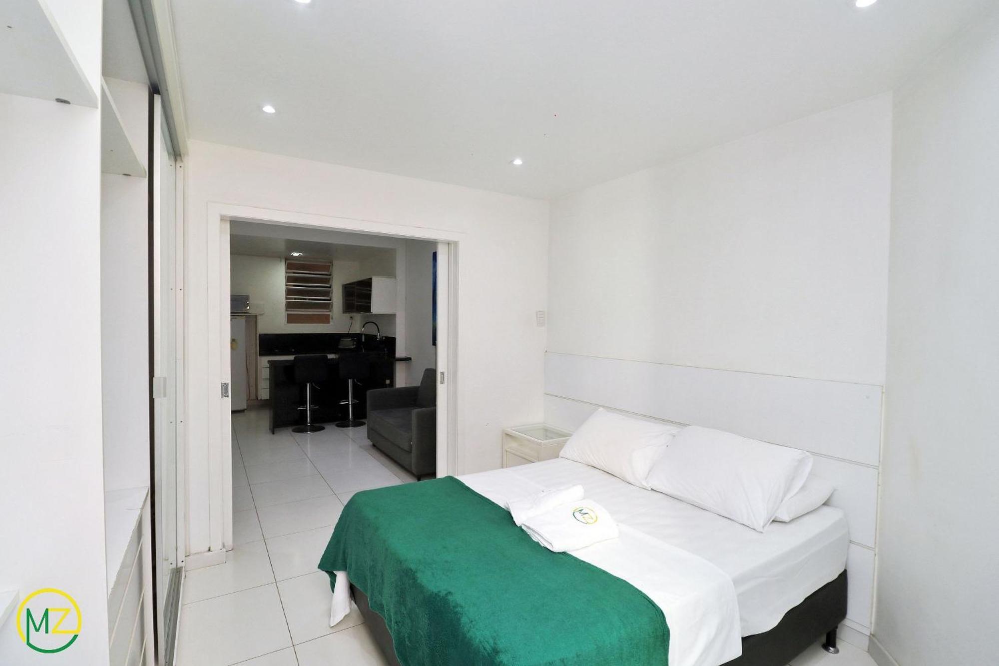 Studio Com Vista Lateral Para O Mar Em Copacabana ريو دي جانيرو المظهر الخارجي الصورة