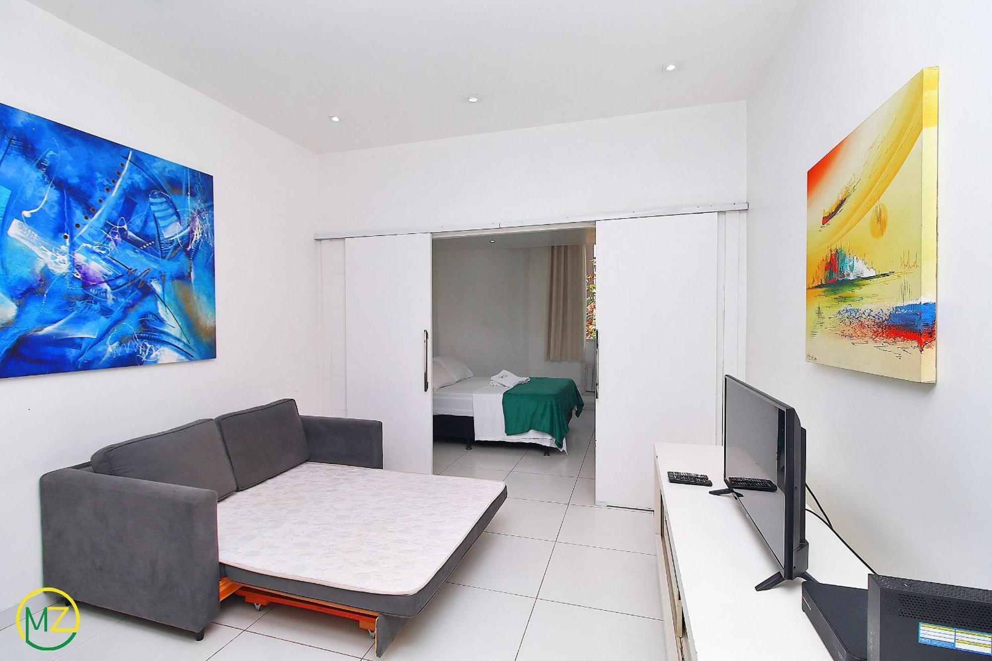 Studio Com Vista Lateral Para O Mar Em Copacabana ريو دي جانيرو المظهر الخارجي الصورة